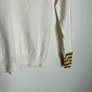 WISPR Sweaters Wispr By Brodie Cashmere Henley Sweater White